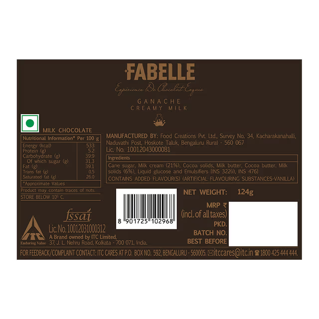 Ganache - Creamy Milk