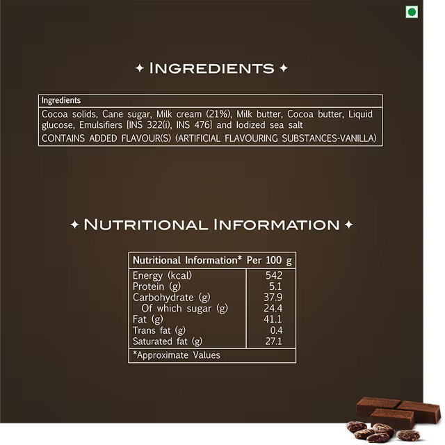 Ganache Rich Dark Chocolate - Silky Smooth