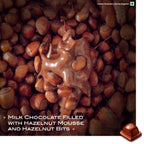 Hazelnut Mousse Bar - Centre filled Milk Chocolate