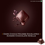 Intense Dark Bar - Centre filled 84% Dark Chocolate