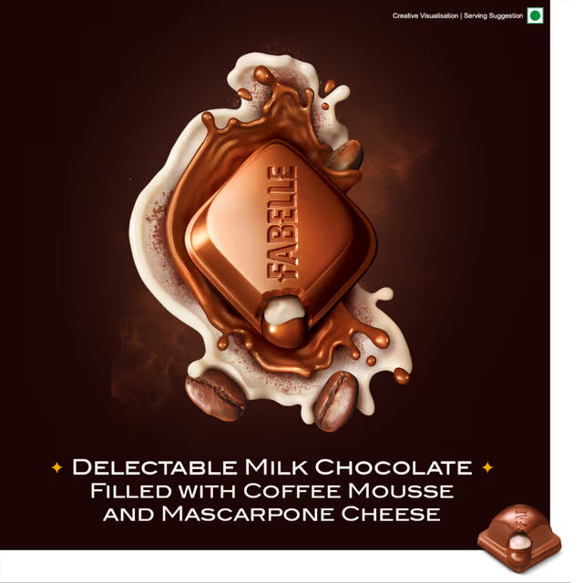 Tiramisu - Milk Chocolate Bar filled with Coffee Mousse