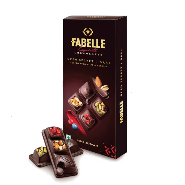 Open Secret - Dark Chocolate with Roasted Nuts & Choco Mousse