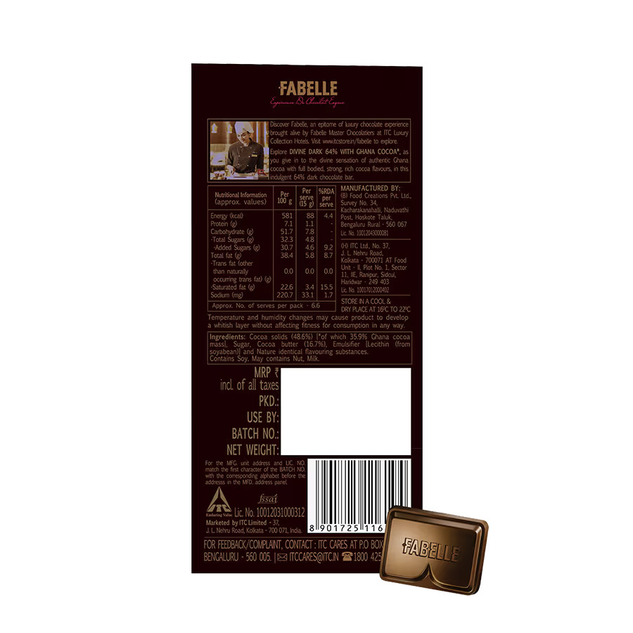 Divine Dark 64% with Ghana Cocoa | Vegan