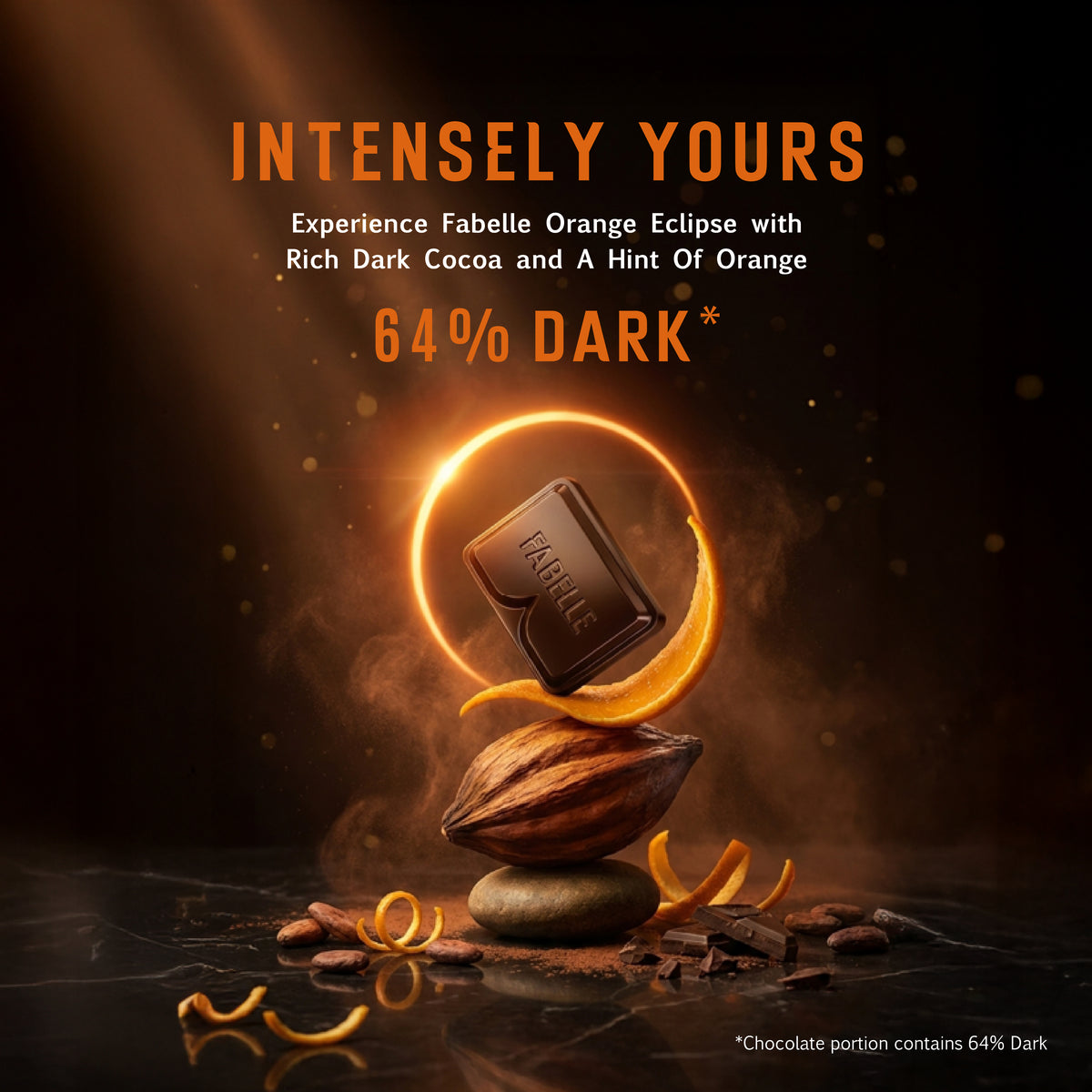 Orange Eclipse 64% Dark Chocolate
