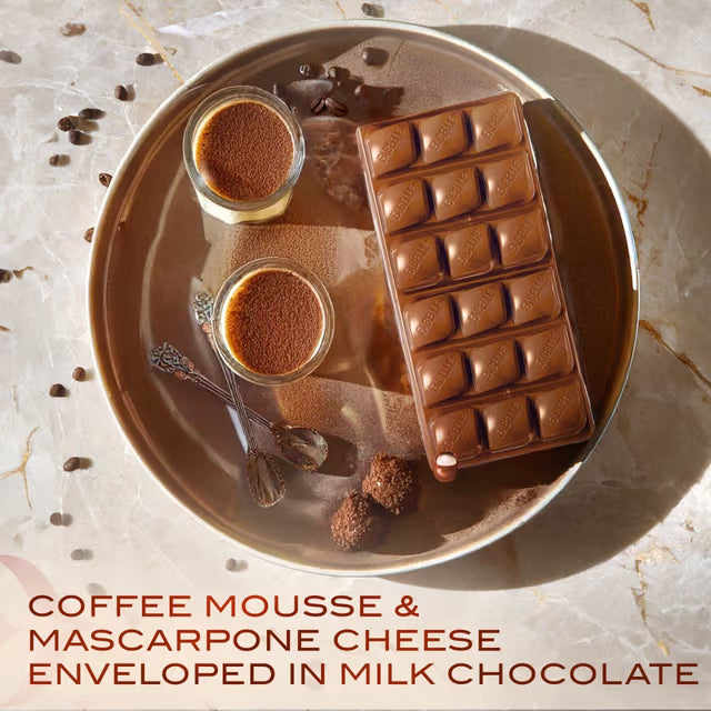 Tiramisu - Milk Chocolate Bar filled with Coffee Mousse