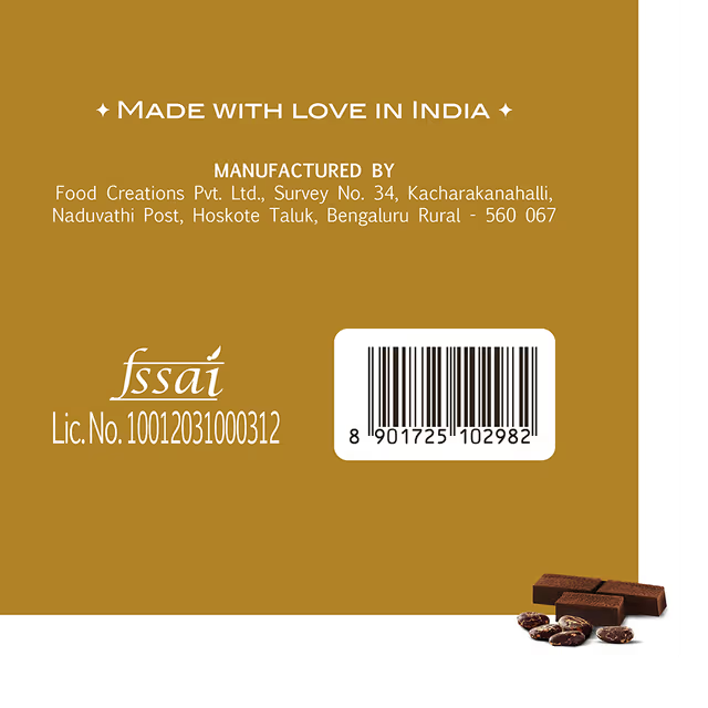 Ganache - Rich Dark, No Added Sugar