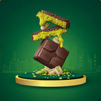 Kunafa Dark Bar– Rich Pistachio Kunafa filled Dark Chocolate Bar