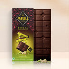 Kunafa Dark Bar– Rich Pistachio Kunafa filled Dark Chocolate Bar