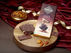 Pecan Kunafa Dark Bar– Rich Pecan Kunafa filled Dark Chocolate Bar