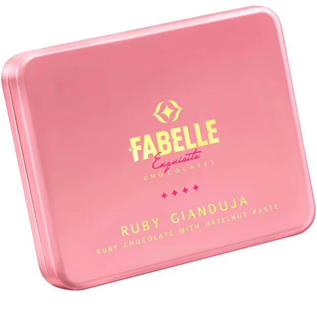 Ruby Gianduja - Premium Ruby Chocolate with Nutty & Fruity Flavors
